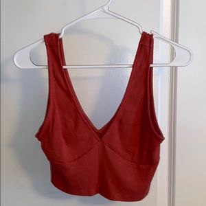 Burnt Orange Crop Top